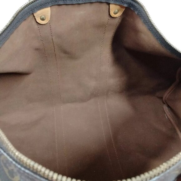 226380AH (S6) Louis Vuitton Travel Bag Keepall 45 Brown Monogram - Picture 7 of 9